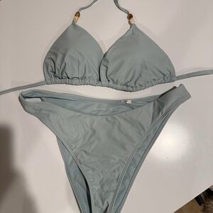 Abercrombie Bikini Light Blue/Green